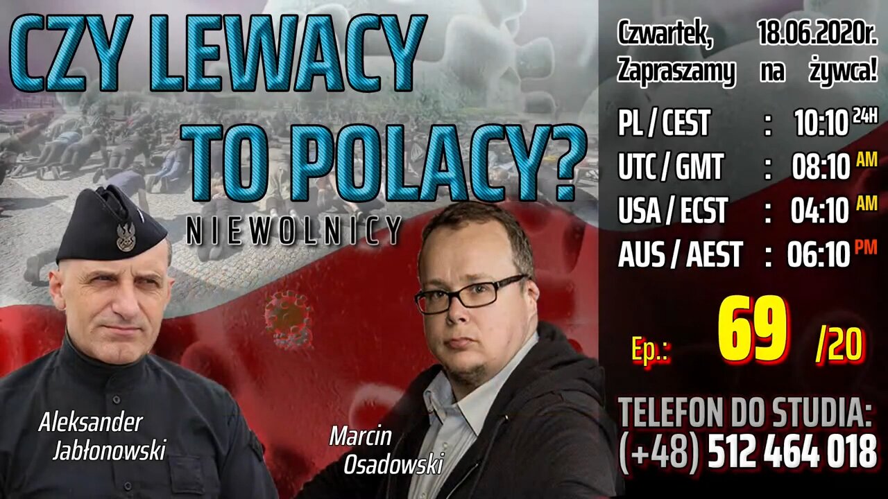 CZY LEWACY TO POLACY? - Olszański, Osadowski NPTV (18.06.2020)