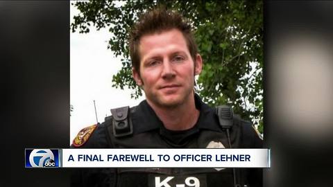 A final farewell to Officer Lehner