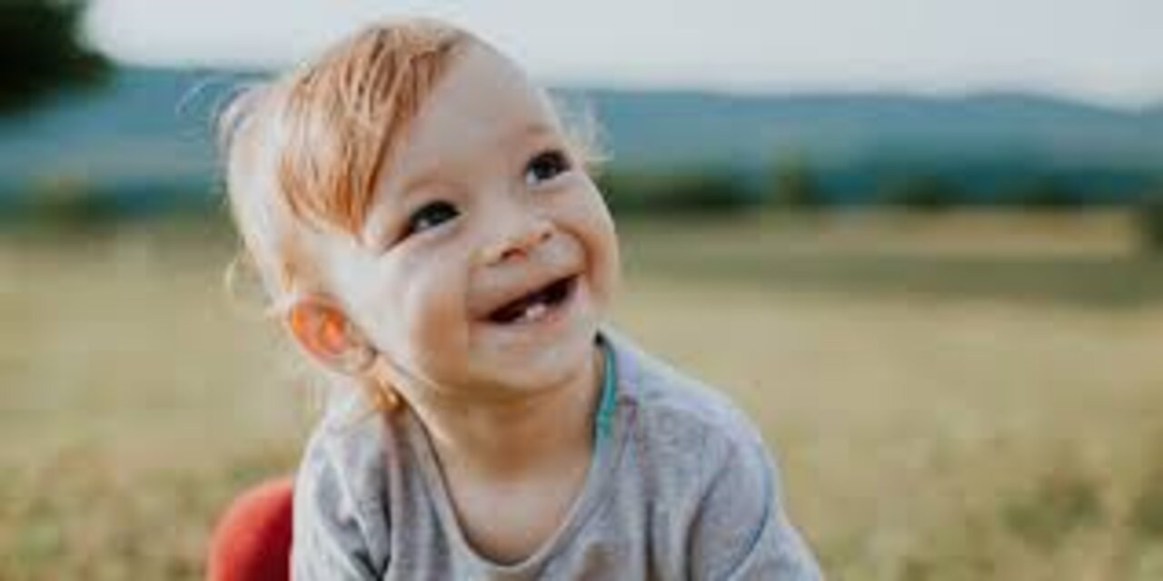 funny kid laughing