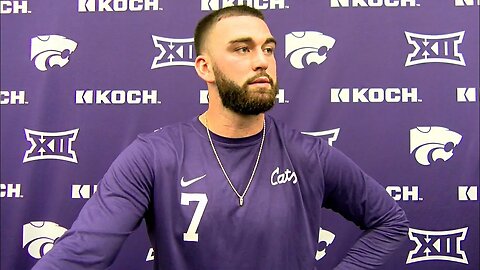 Kansas State Football | Skylar Thompson Postgame Interview | Oklahoma 37, K-State 31