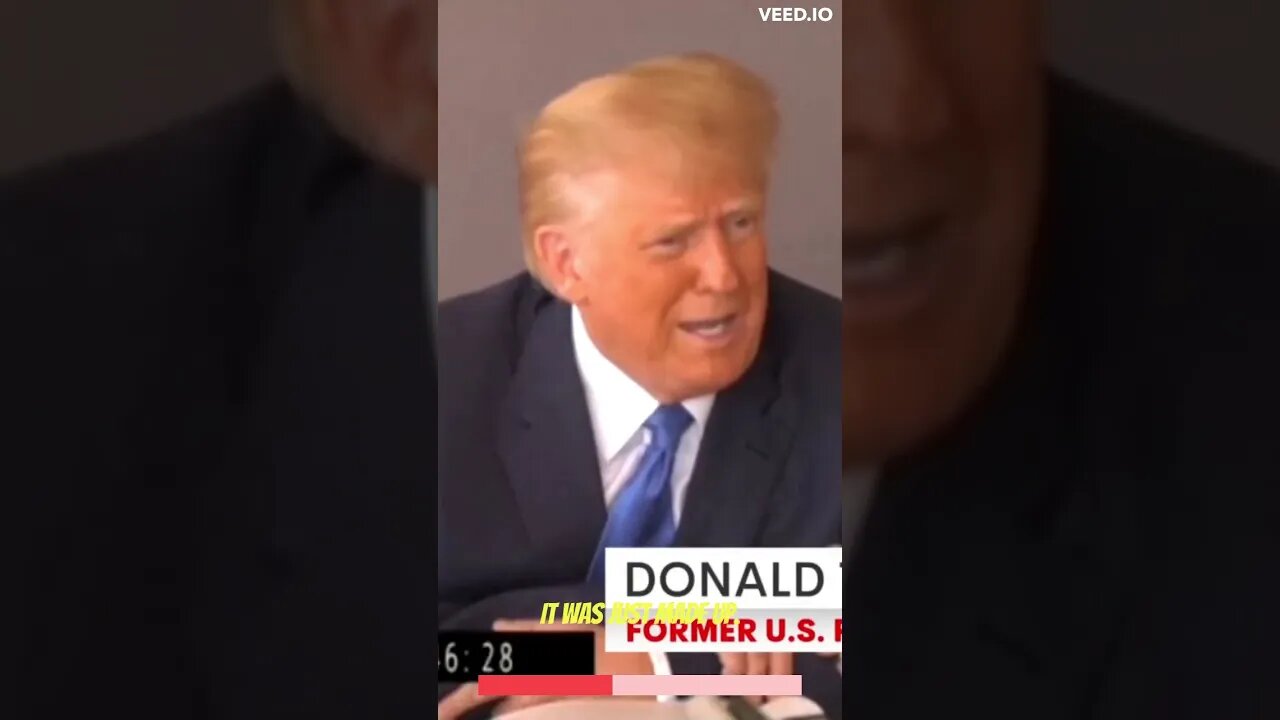 A New York court has released video of Donald Trump repeatedly denying a rape claim #shorts