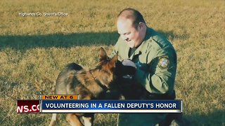 Volunteers donate 2,247 hours of community service in honor of Fallen Deputy William Gentry