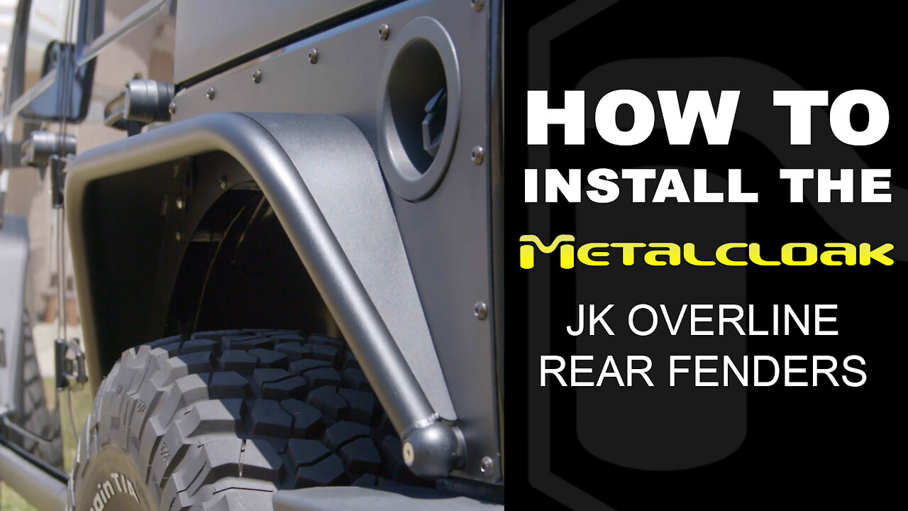 How To Install: JK Overline Rear Fenders