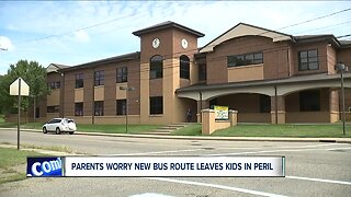 Families worried for children's safety after Canton changes busing policy