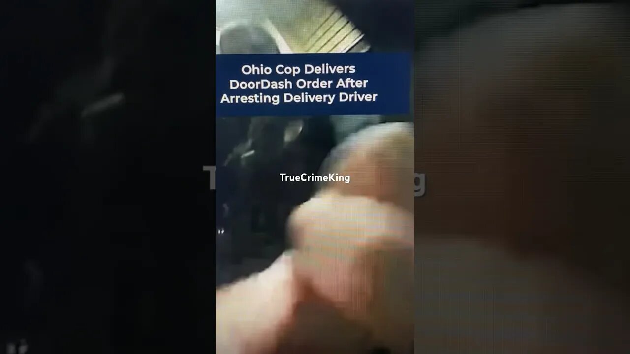 Cop delivered doordash after arresting delivery driver