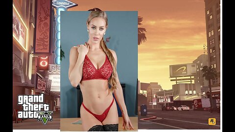 Nicole Aniston as Gta 5 character Ai Generated part 2