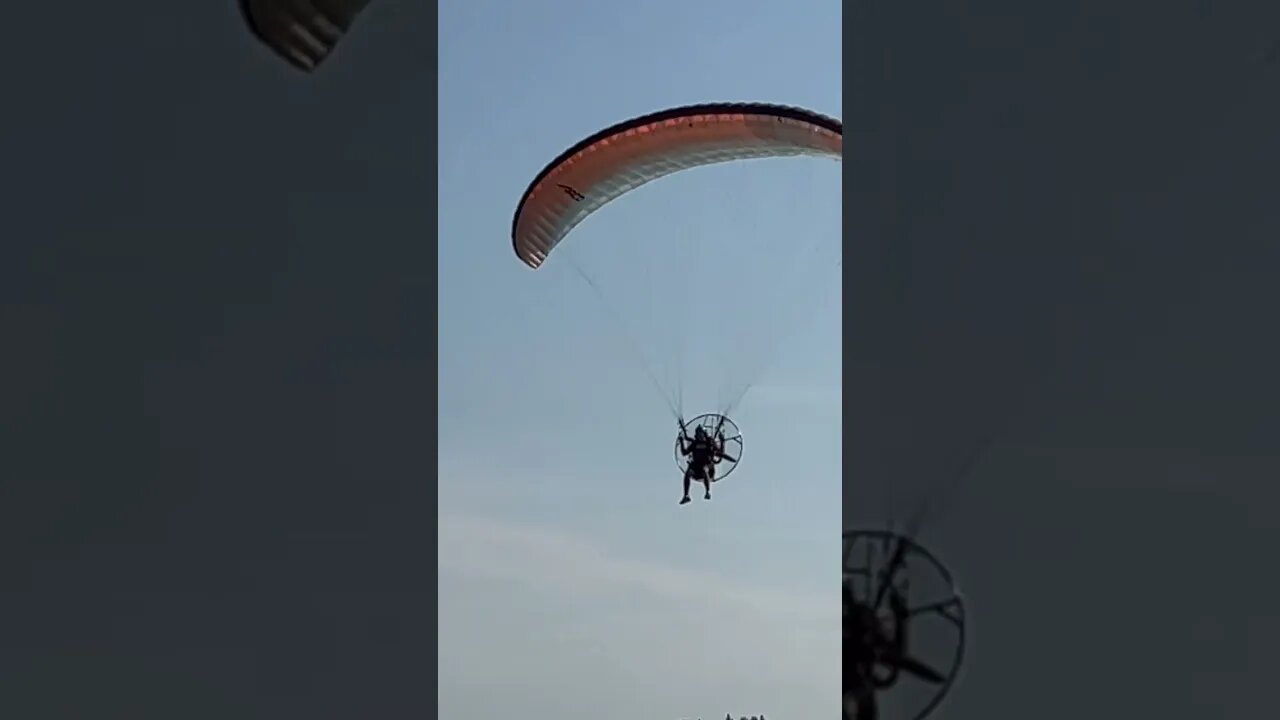 Amazing landing #paramotor #flying #paramotoring