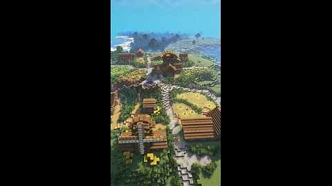 How to make village in Minecraft @minecraft @builds