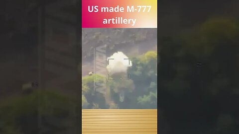 US made M 777 artillery #usa #ukraine