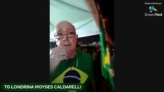 Ao vivo manifestação resistência civil