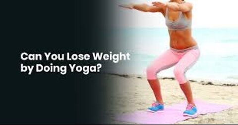 Burn fat by doing yoga click the video