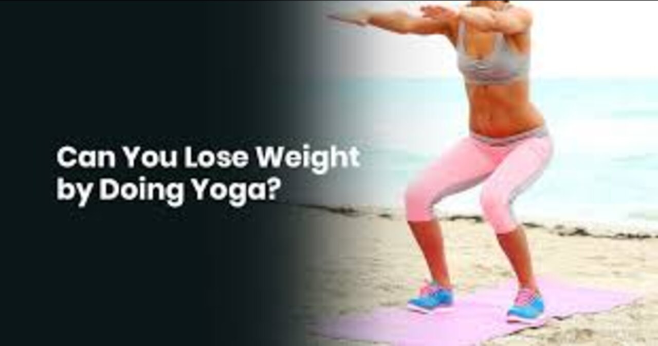 Burn fat by doing yoga click the video