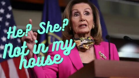 Pelosi BANS the English language; no longer allows mentions of gender (UL political shorts)