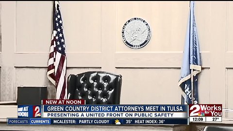 DAs and local lawmakers discuss ways to work together