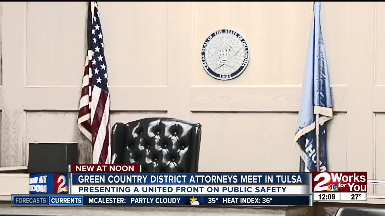 DAs and local lawmakers discuss ways to work together