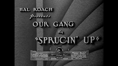 Our Gang in "Sprucin' Up"