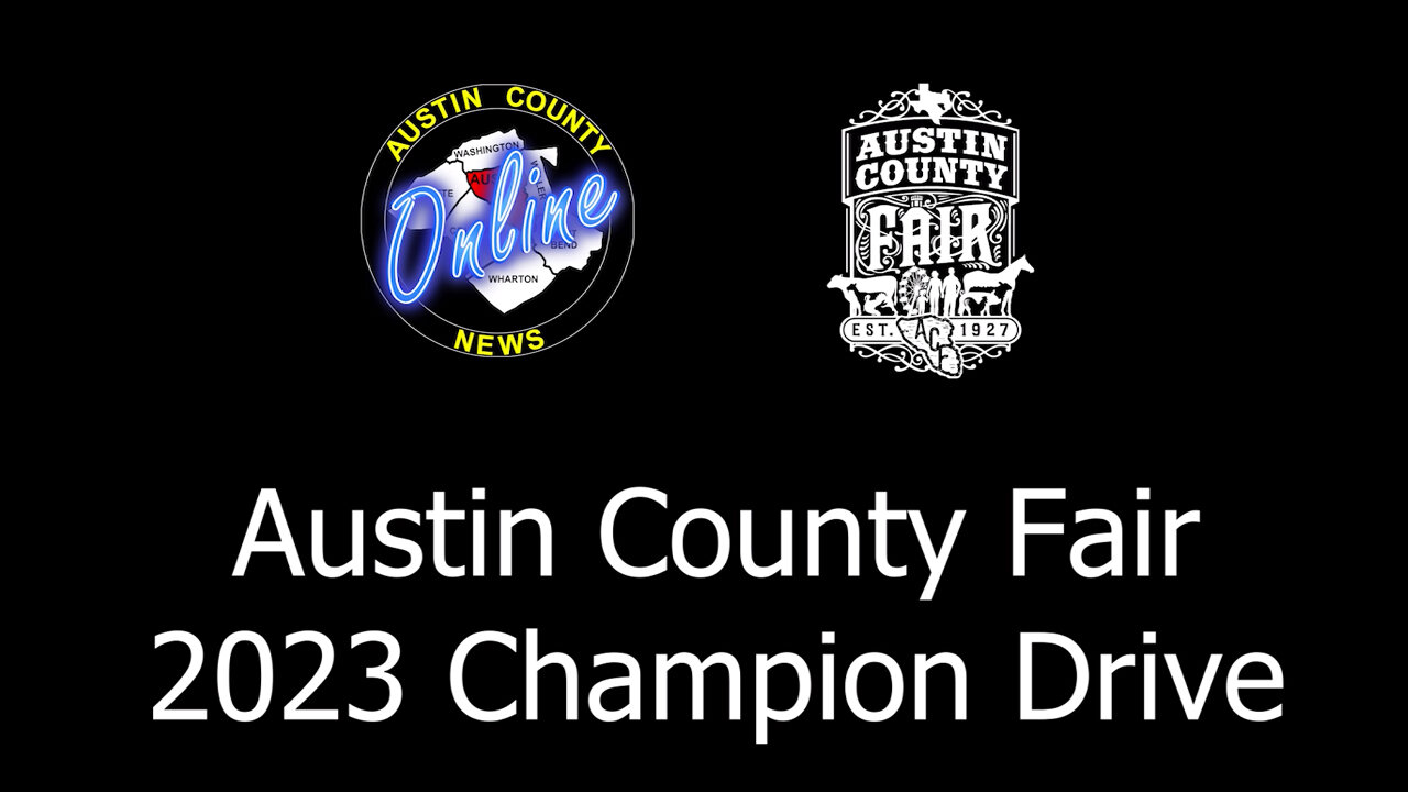 Champion Drive 2023: Special Needs Youth Have Their Chance to Shine at the Austin County Fair