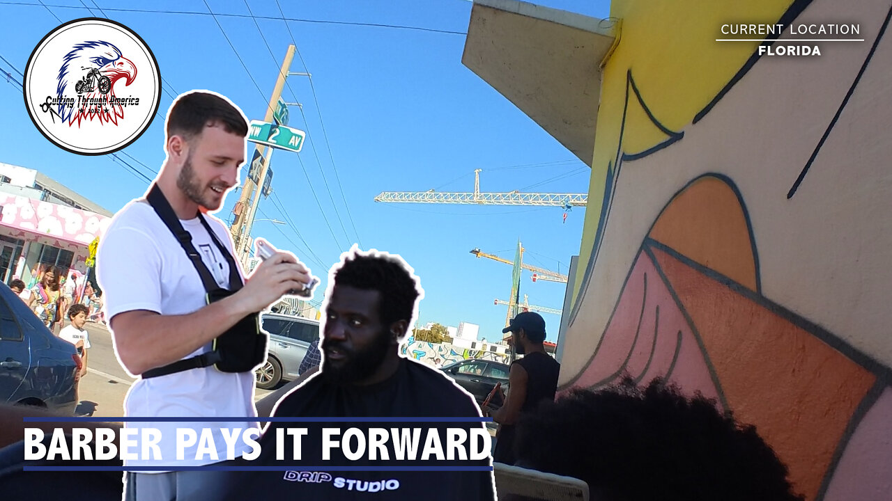 Barber Pays It Forward | #CuttingThroughAmerica