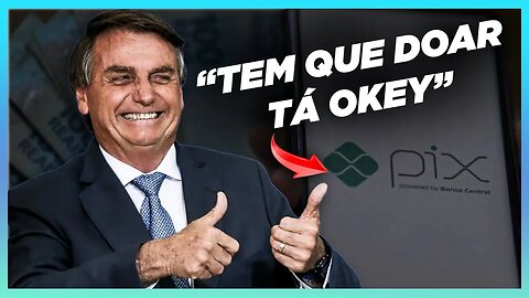 BOLSONARO PEDE PIX MESMO GANHANDO R$ 100 MIL!