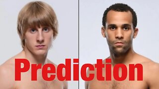 Paddy Pimblett Vs Jordan Leavitt Prediction