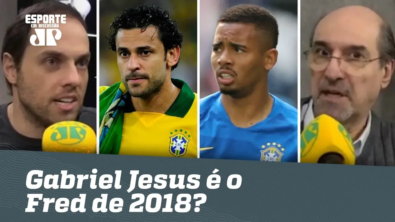 FRED de 2018? Veja DEBATE sobre GABRIEL JESUS na COPA!