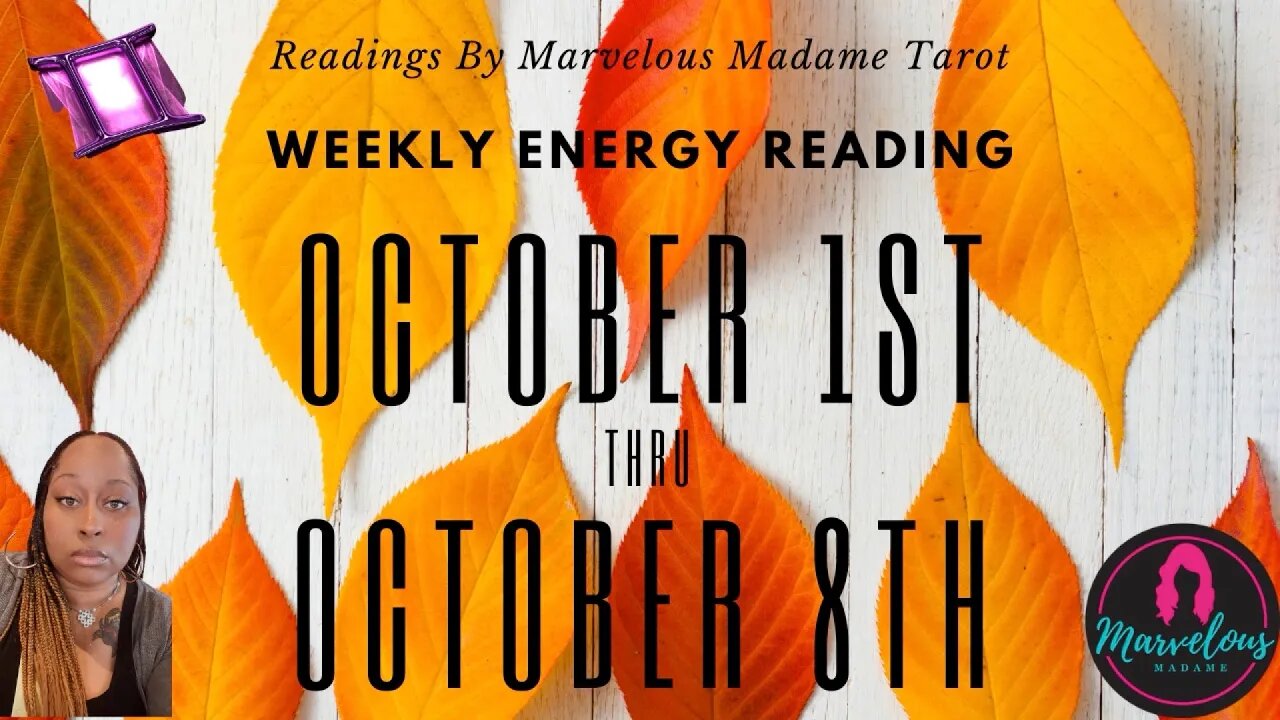 🌟 ♊️ Gemini Weekly Energy (Oct 1st-Oct 8th)✨Venus in Virgo means you're letting your guard down!