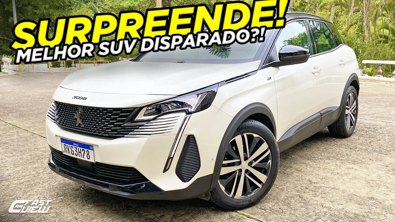 NOVO PEUGEOT 3008 GT PACK 1.6 TURBO 2022 É INCRÍVEL! SUV QUE DETONA OS CONCORRENTES! Fastcarview