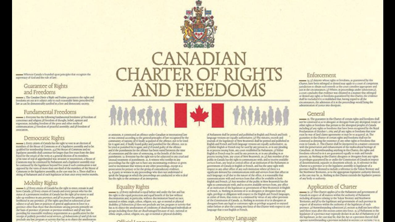 Canada charter of rights - shalt NEVER surrender! Winston Churchill