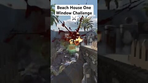 Beach House One Window Challenge 🏖️ 🧟‍♂️… #callofduty #gaming #zombiesurvival #firstpersonshooter