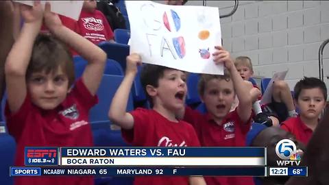 FAU Basketball Picks Up First Win