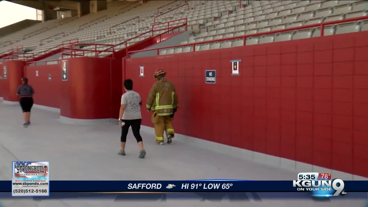 Tucson first responders climb 2071 steps for the 8th year to remember the fallen heroes of 9/11