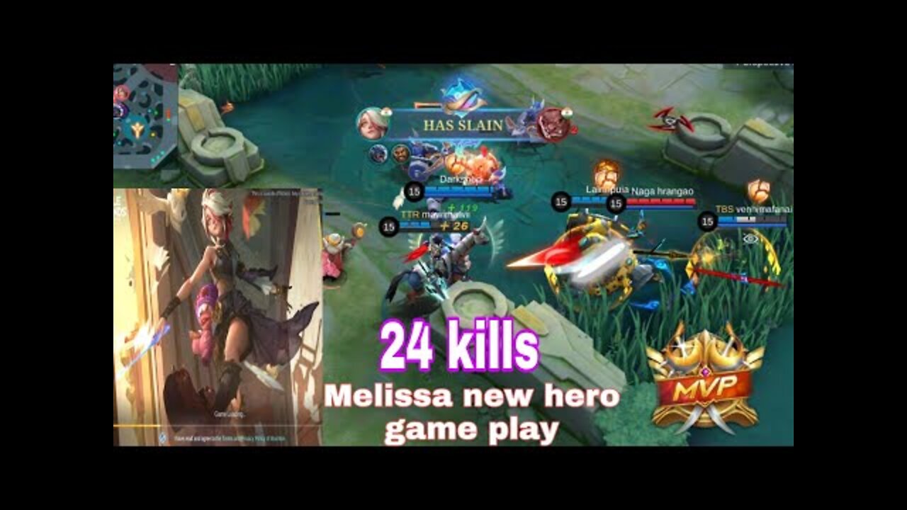 New Hero Melissa Best Build and Emblem - Best Build Build