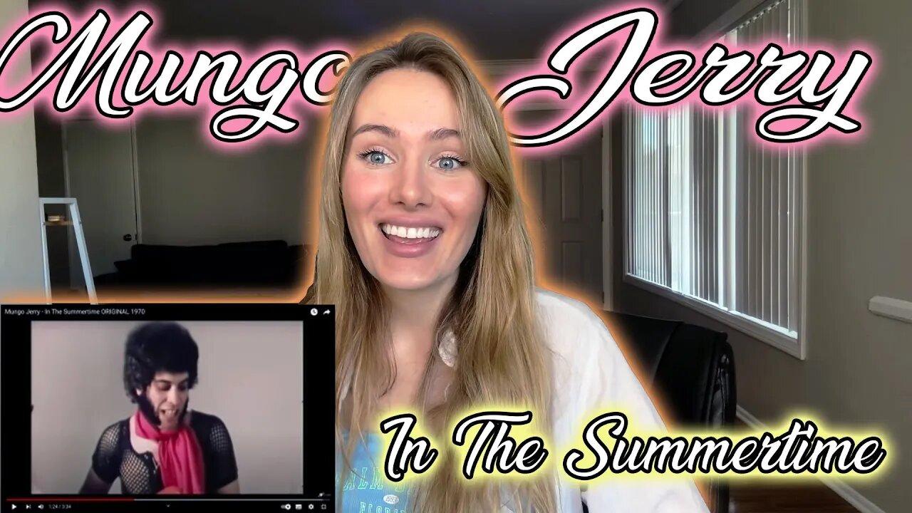 Mungo Jerry-In The Summertime! Russian Girl Hears This Song For The First Time!!