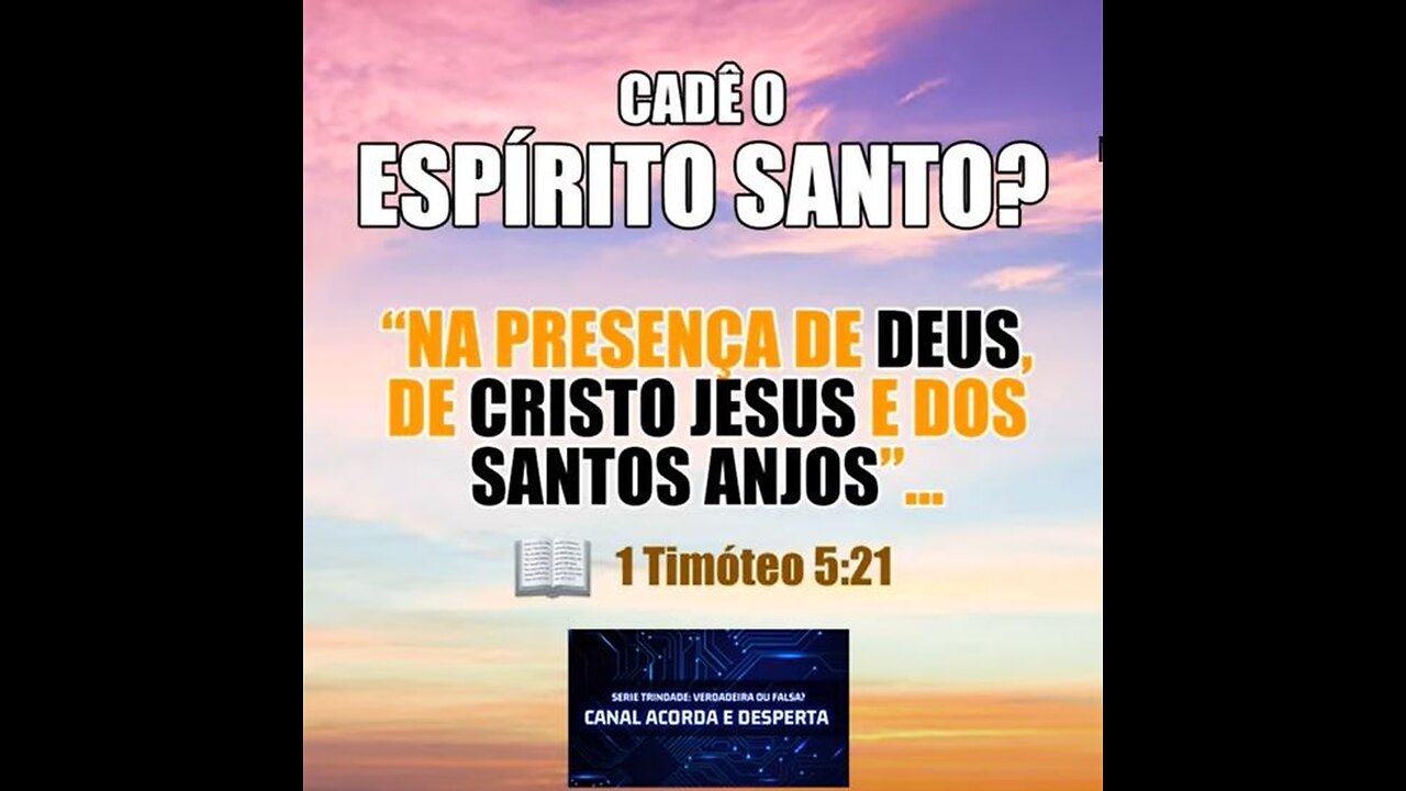 Cadê o espírito santo ?