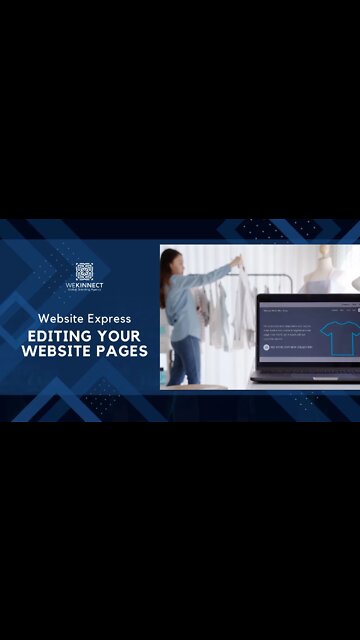 Website Express Editing Your Website Pages