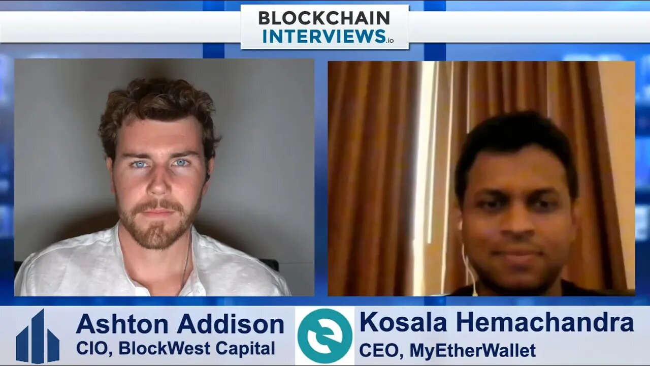 Kosala Hemachandra, CEO of MyEtherWallet on MEW Updates and ETH 2.0 Merge | Blockchain Interviews