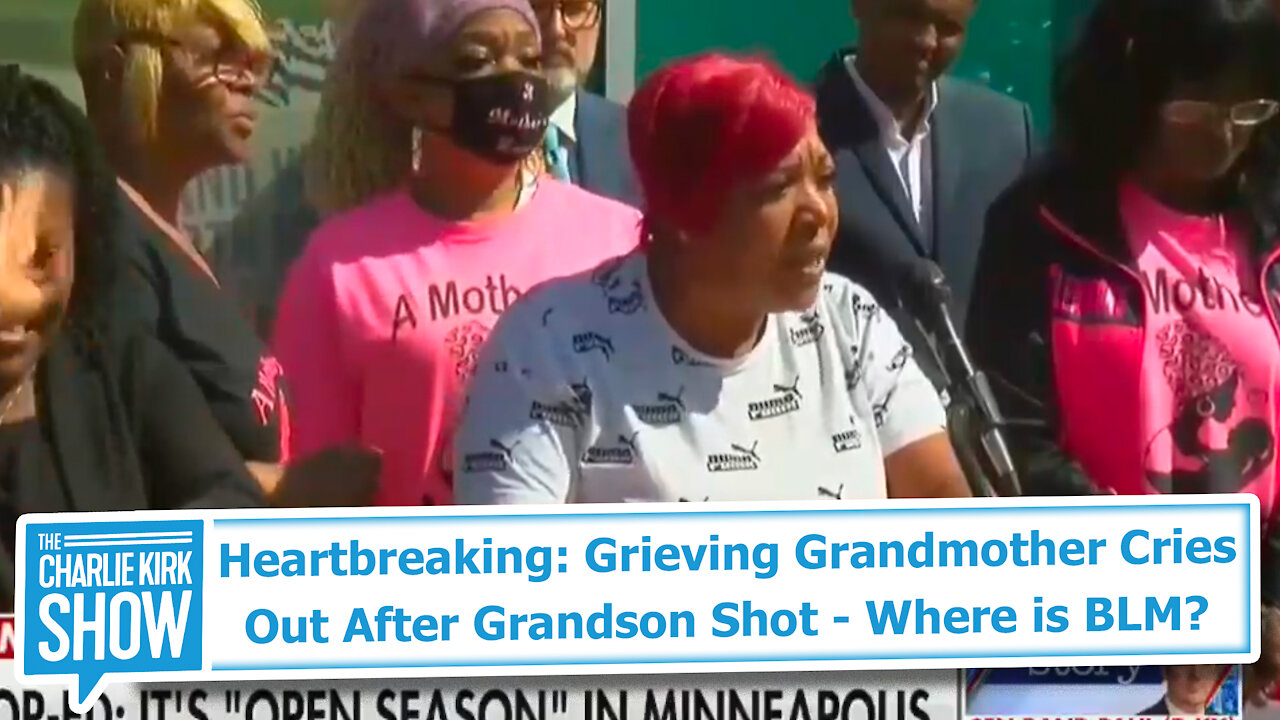 Heartbreaking: Grieving Grandmother Cries Out After Grandson Shot - Where is BLM?