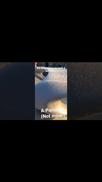 It’s beginning to look a lot like... #christmas #ice #porsche #weather