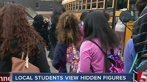 Students Take Field Trip To See 'Hidden Figures'