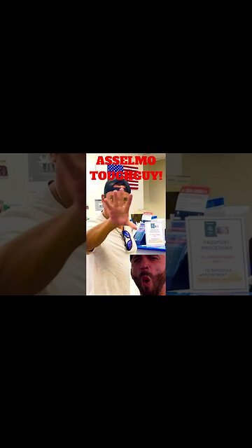 Frauditor AssElmo Talks Tough to Wrong One at Post Office! #shorts