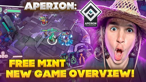 FREE mint!! Apeiron NEW web3 game EVERYTHING Explained!