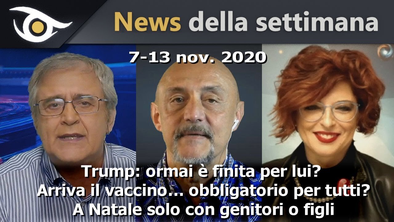 NEWS DELLA SETTIMANA (7-13 nov. 2020)