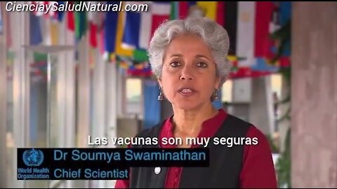 Dr Soumya Swaminathan de la OMS miente sobre las vacunas Covid 19 Coronavirus Plandemia