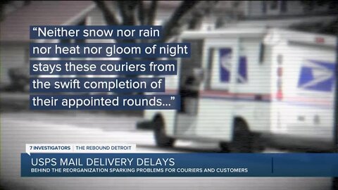 'We need to take the politics out of it.' Local man concerned over mail delays