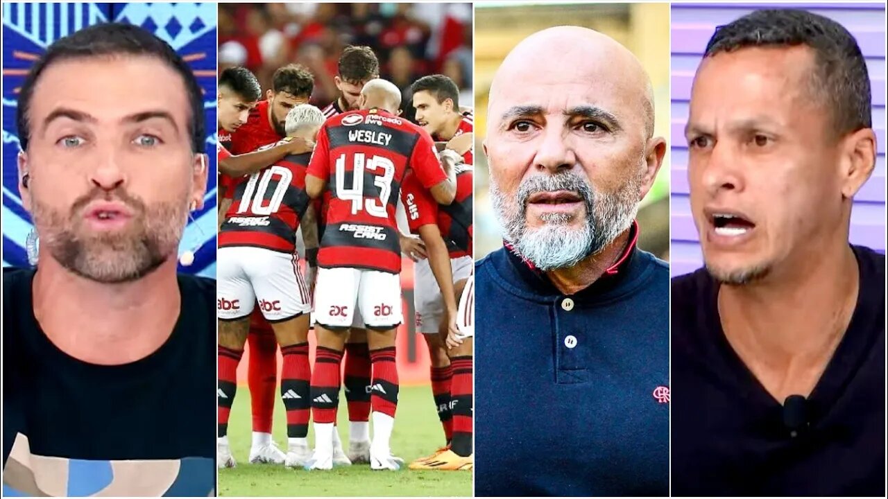 "ISSO NÃO EXISTE! EU NUNCA VI NA VIDA! Como é que o Flamengo FAZ ISSO?" Souza DÁ AULA a Pilhado!