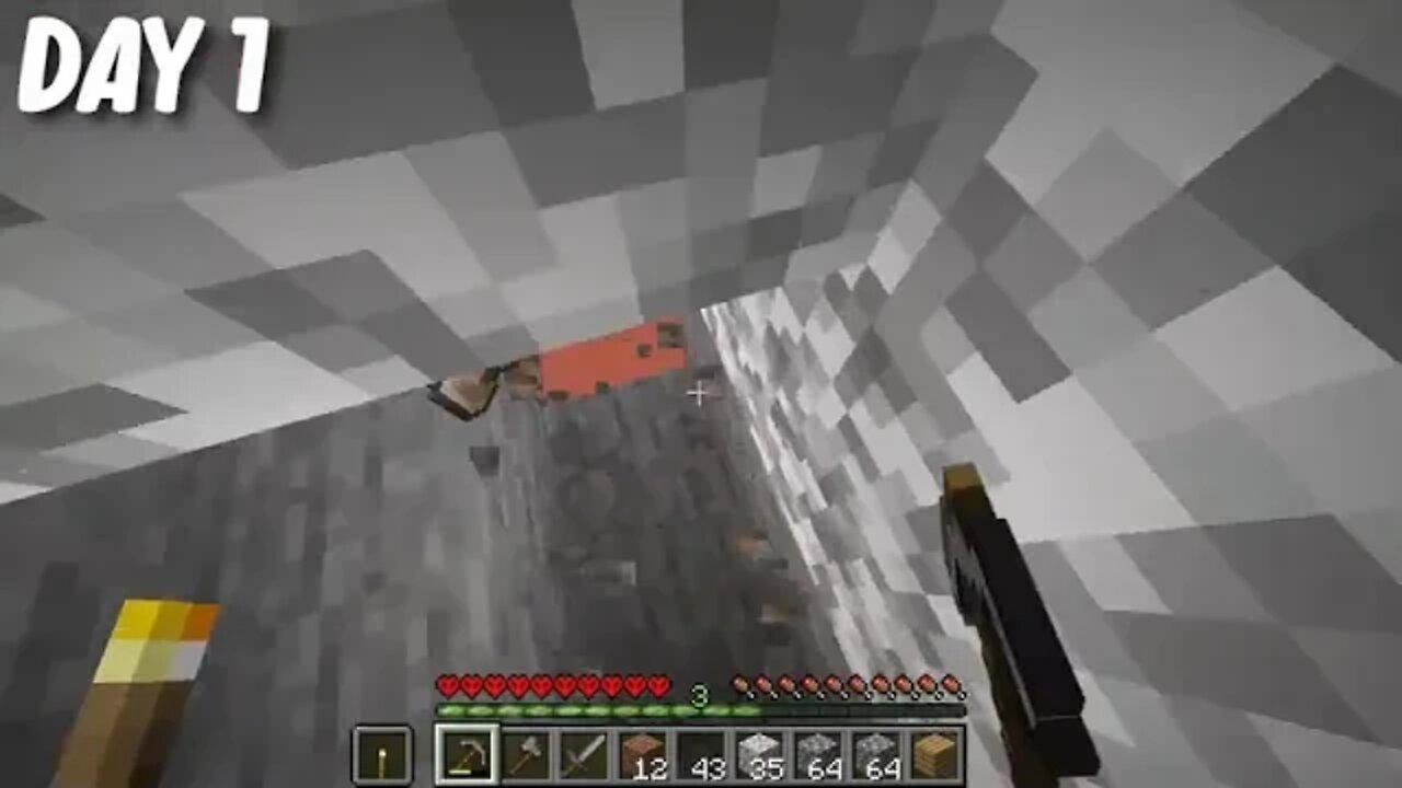 1 100 Days, But I'm Trapped in ONE CHUNK!