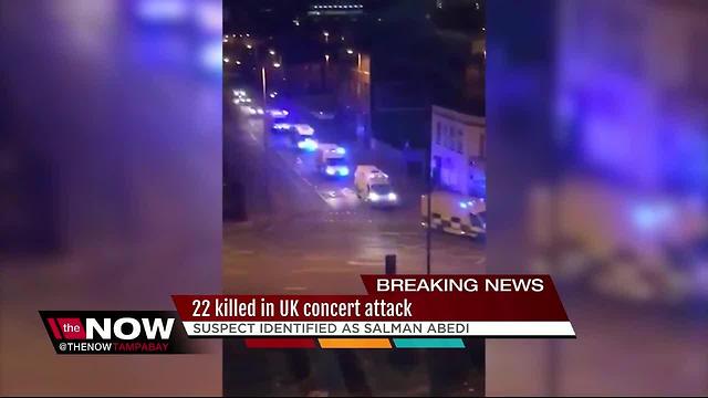 22 killed in UK concert attack