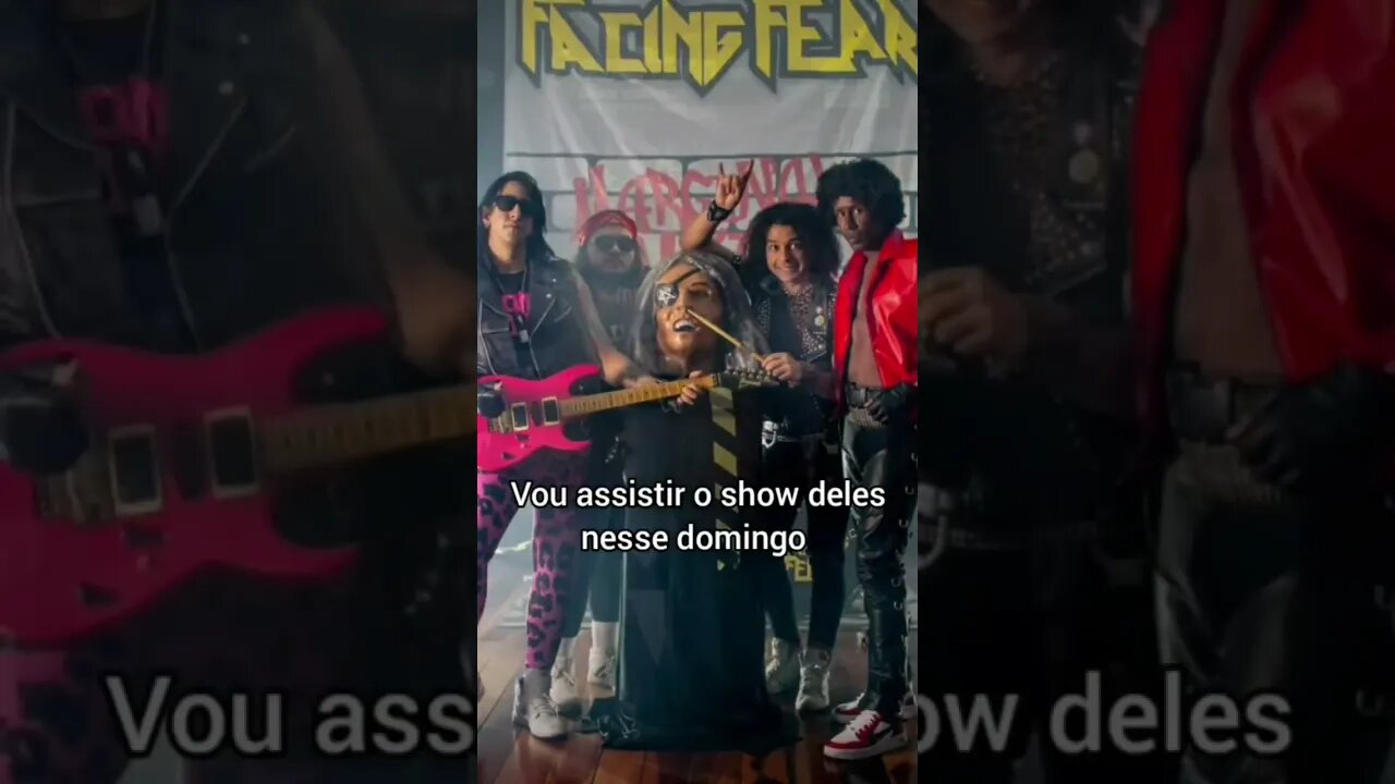 Hi mané, a mina zuou o Dantas #heavymetal #facingfear #underground #måneskin #rocknroll #entrevista