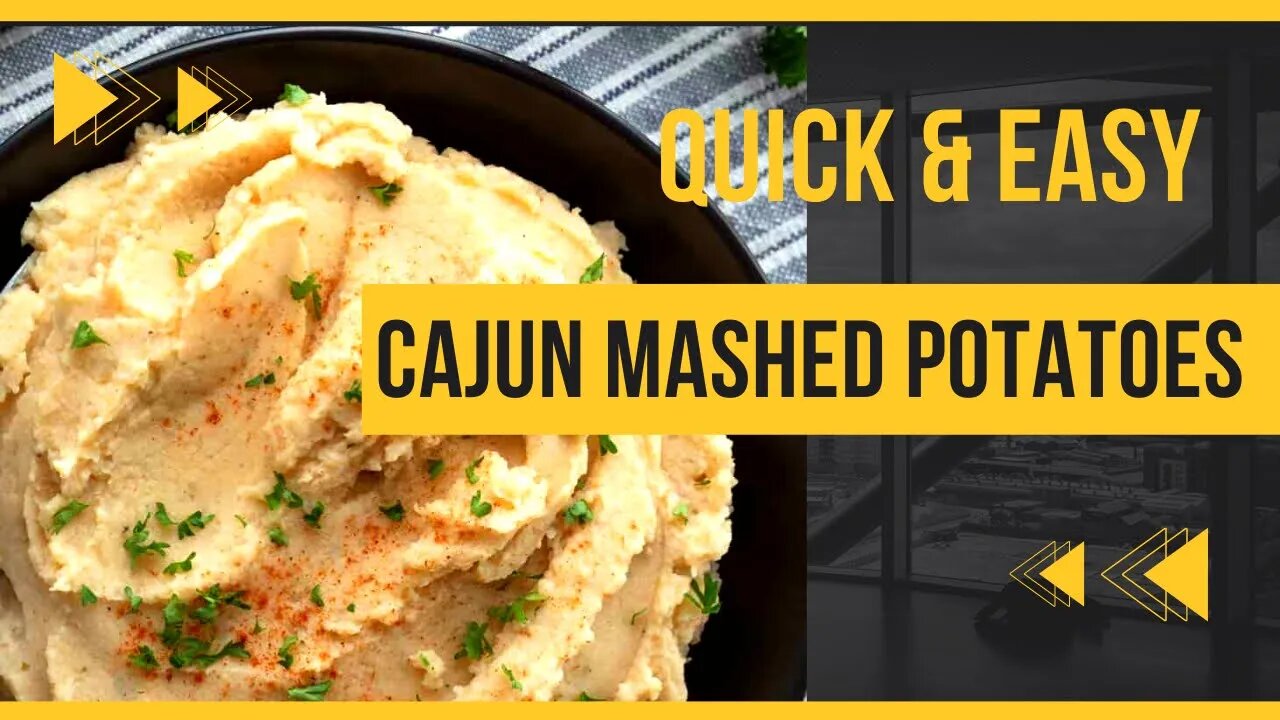 Creamy Cajun Mashed Potatoes