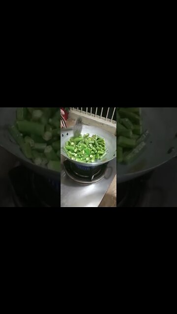 Bhindi fry #viral #shorts #trending #ytshorts #viralreels #happycookingtoyou #iftarspecial